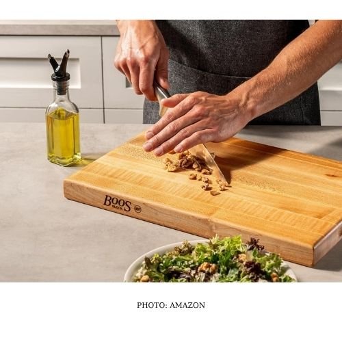 John Boos Maple Wood Edge Grain Cutting Board