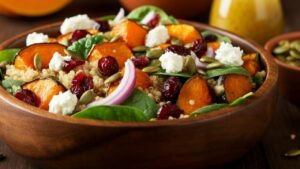 Roasted Pumpkin Quinoa Salad Recipe