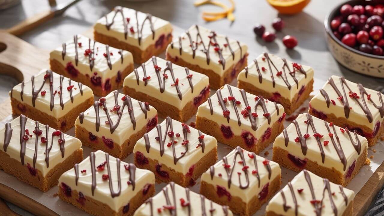 Cranberry Bliss Bars (Copycat Starbucks Recipe)