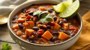 Sweet Potato and Black Bean Chili That Actually Satisfies