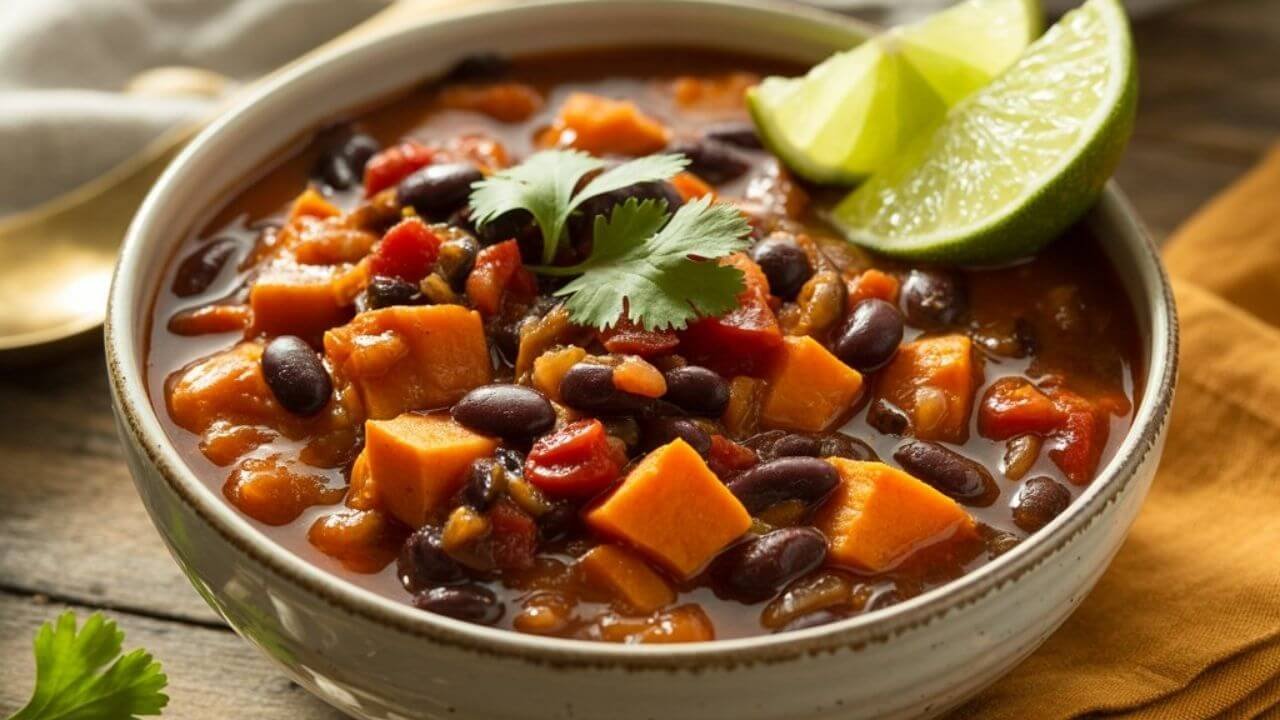 Sweet Potato and Black Bean Chili That Actually Satisfies