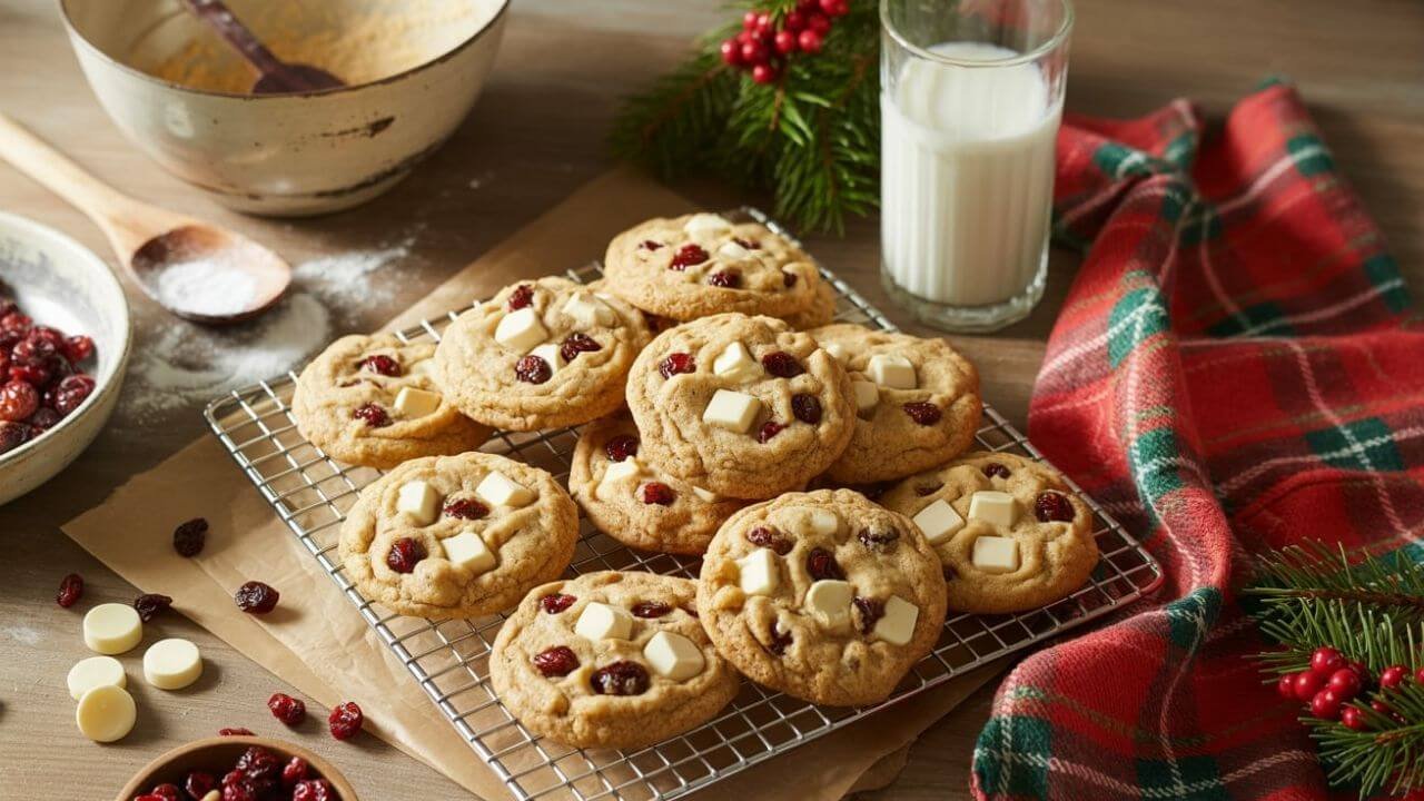 Ultimate White Chocolate Cranberry Cookies