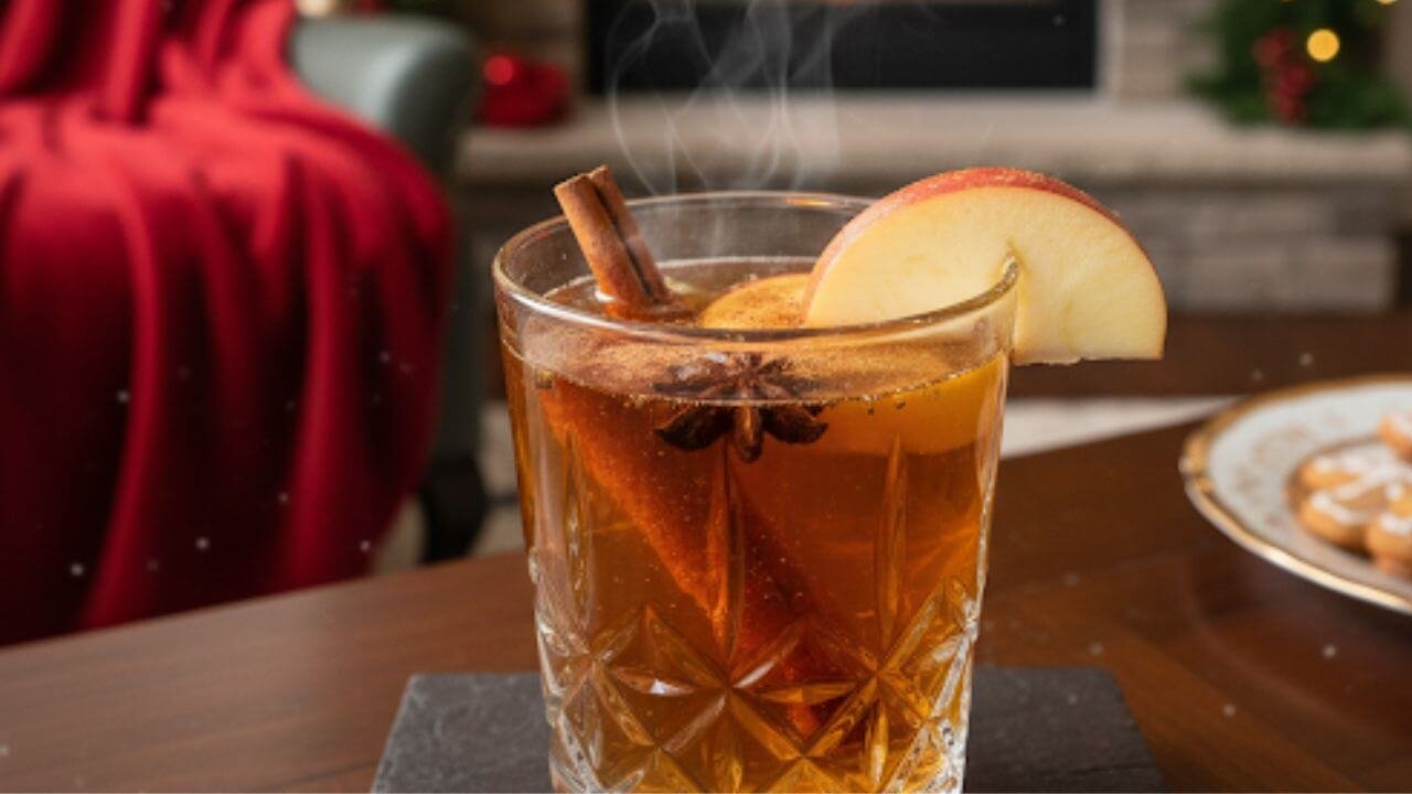 Apple Cider Holiday Mocktail