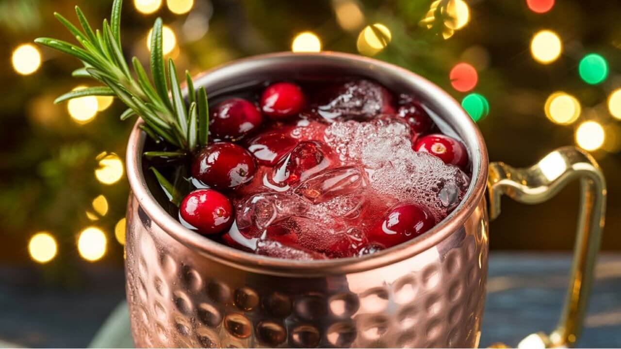 Cranberry Moscow Mule