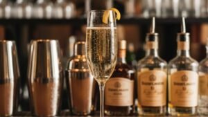 Elderflower Champagne Cocktail