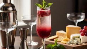 Raspberry Prosecco Fizz