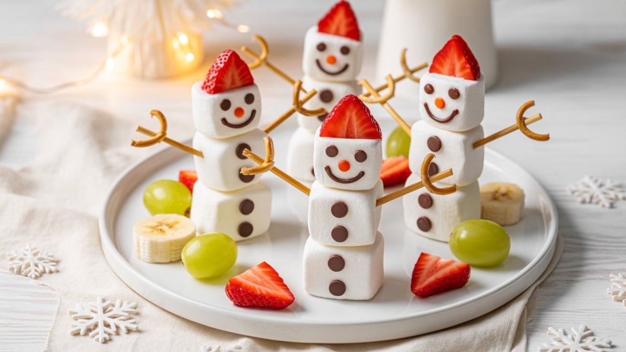 Snowman Skewers