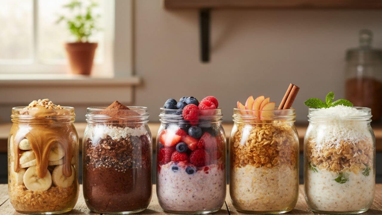 5 Easy Overnight Oats Recipes to Transform Your Morning Routine