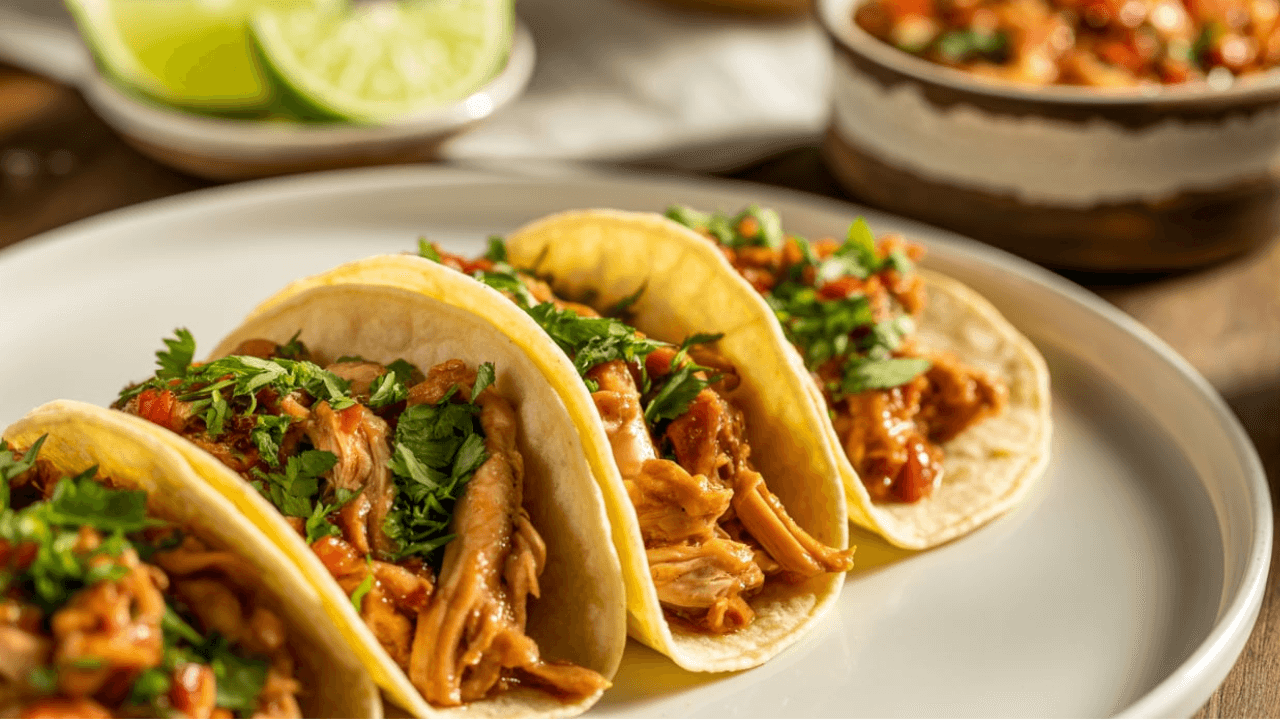 Crockpot Chicken Tacos
